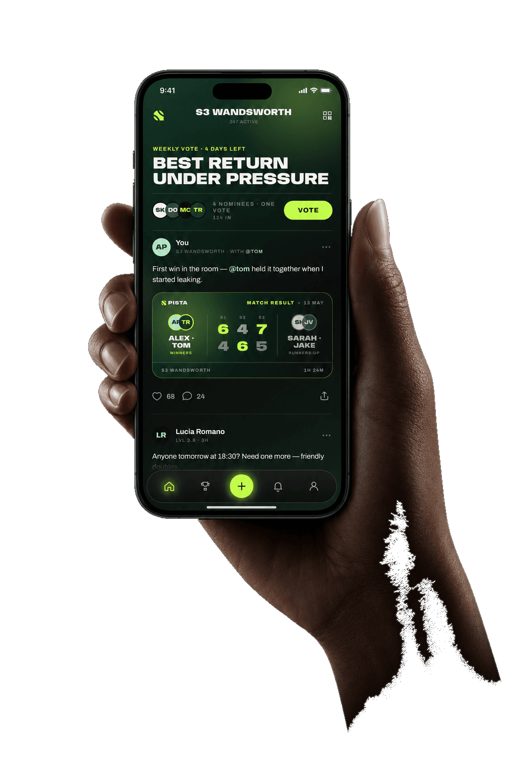 PISTA Touch Glass Concept case study visual 2